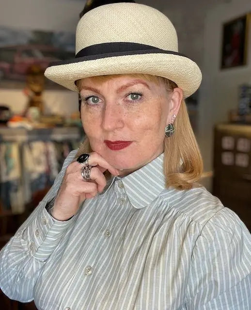 1920 Bowler Panama - brisa natur - Dotty&Dan