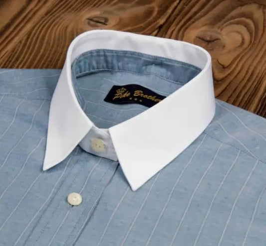 1923 Buccanoy Collar - starched white - Dotty&Dan