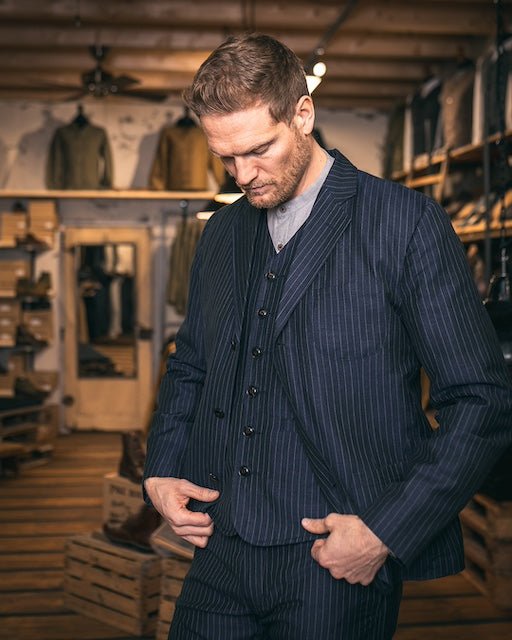 1927 Harvester Jacket - Chicago blue - Dotty&Dan