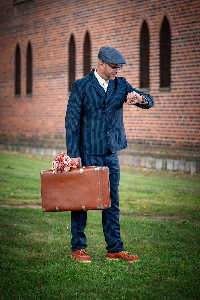 1927 Harvester Jacket - Chicago blue - Dotty&Dan