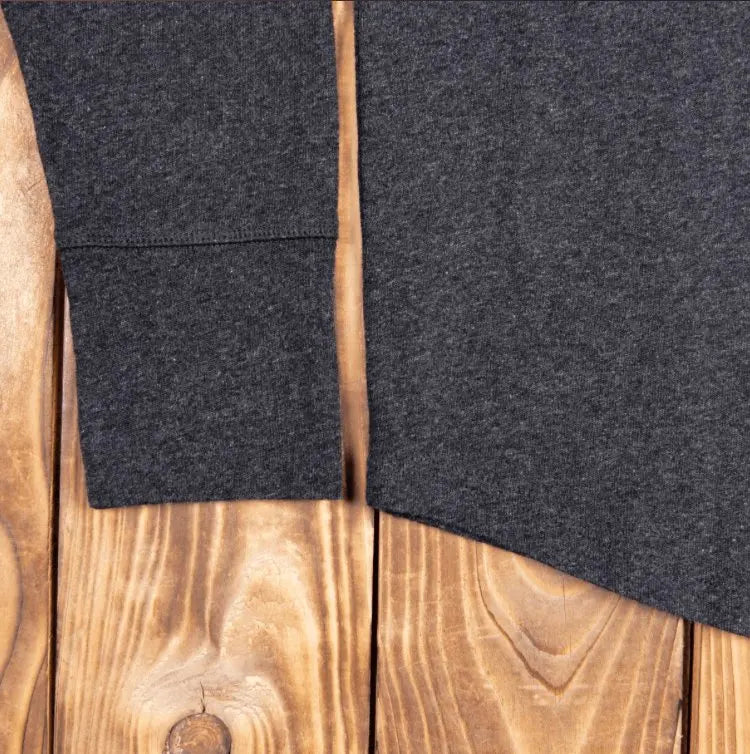 1927 Henley Shirt long in iron grey - Dotty&Dan