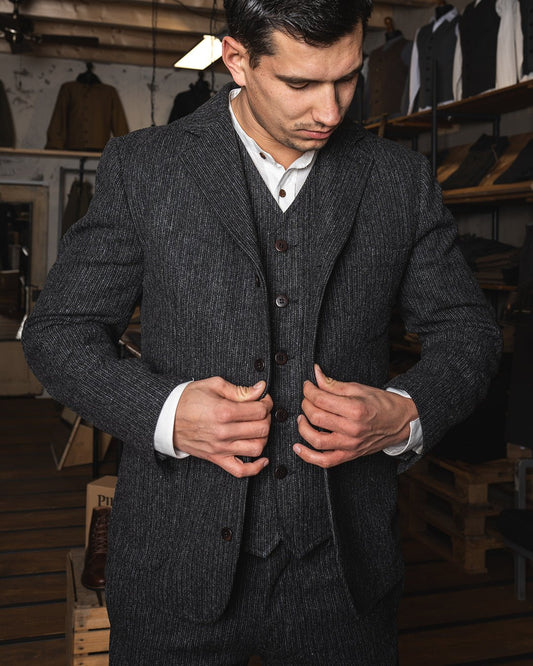 1932 Surveyor Jacket - glasgow grey - Dotty&Dan