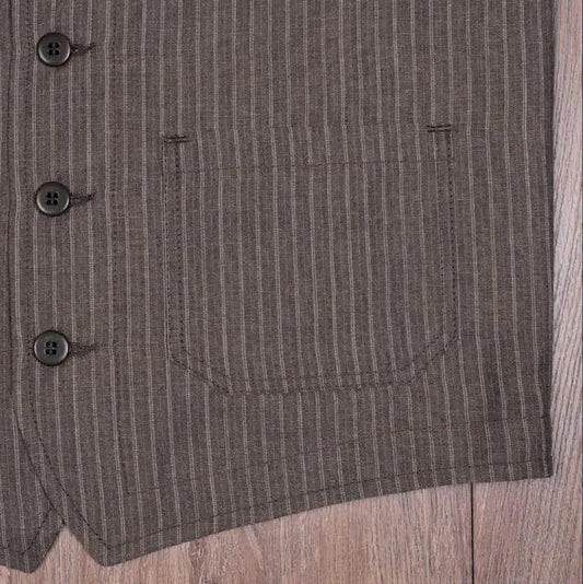 1937 Roamer Vest - Alameda brown - Dotty&Dan
