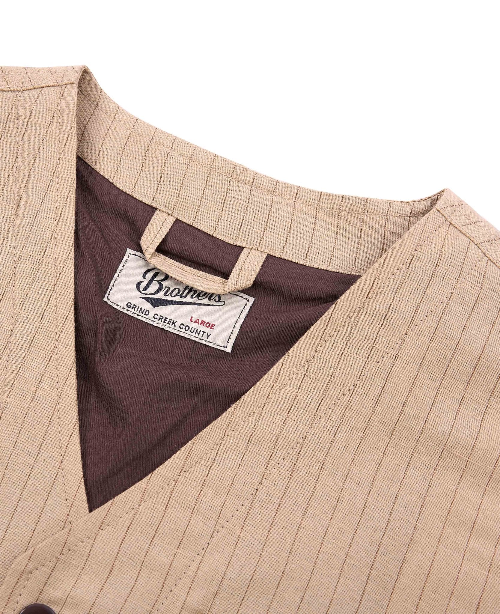 1937 Roamer Vest - Chicago sand - Dotty&Dan