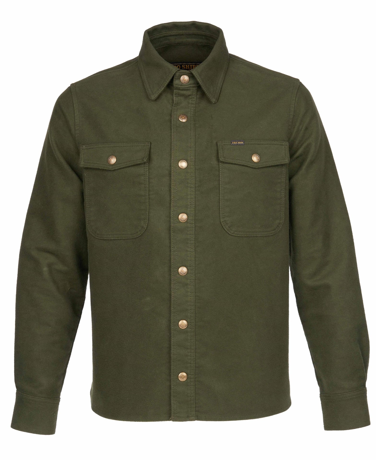 1943 CPO Shirt Moleskin - moss - Dotty&Dan