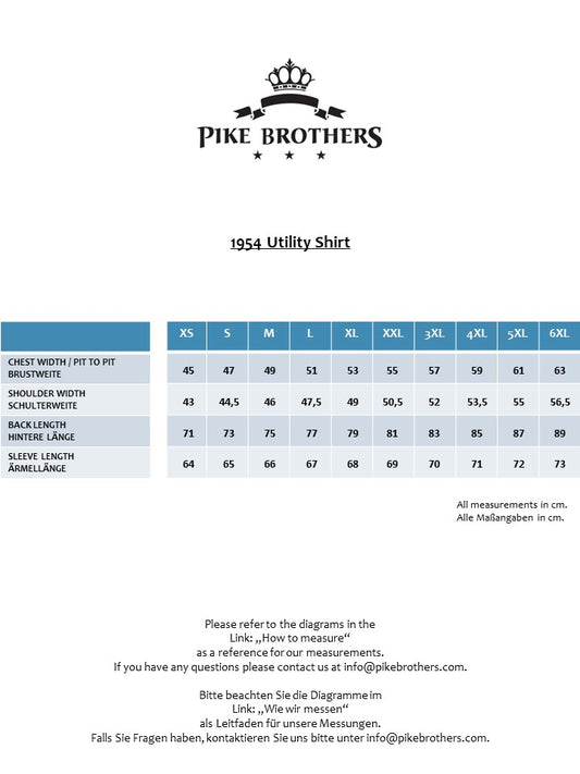 1954 Utility Shirt long sleeve - grey melange - Dotty&Dan