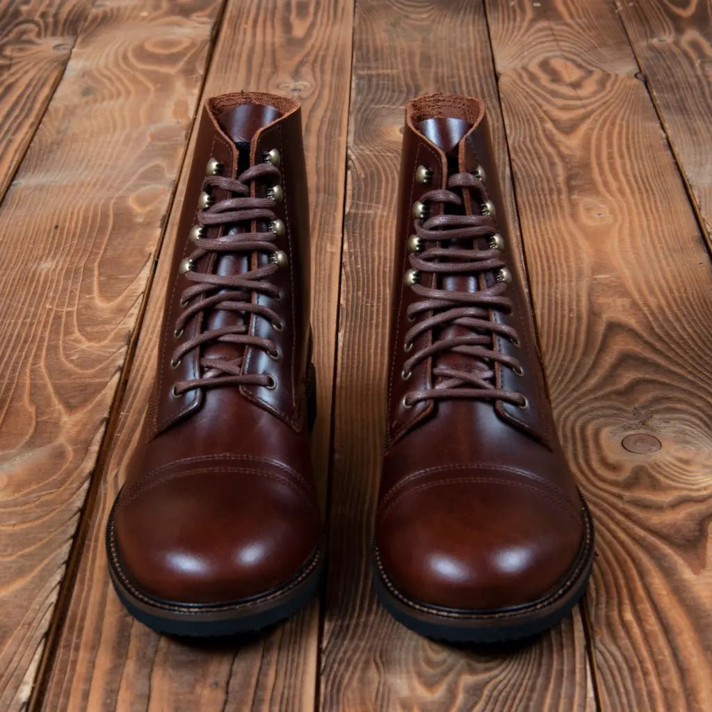 1966 Low Quarters - cognac oiled - Dotty&Dan