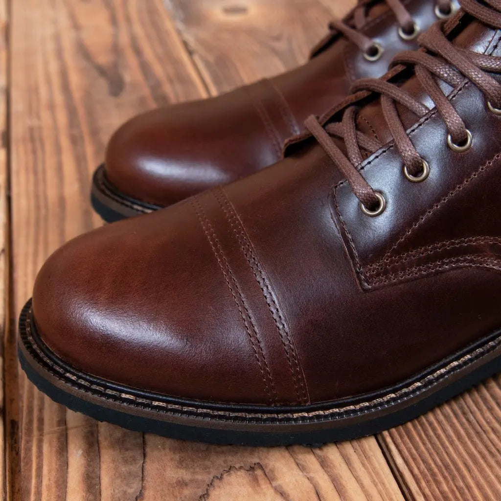 1966 Low Quarters - cognac oiled - Dotty&Dan