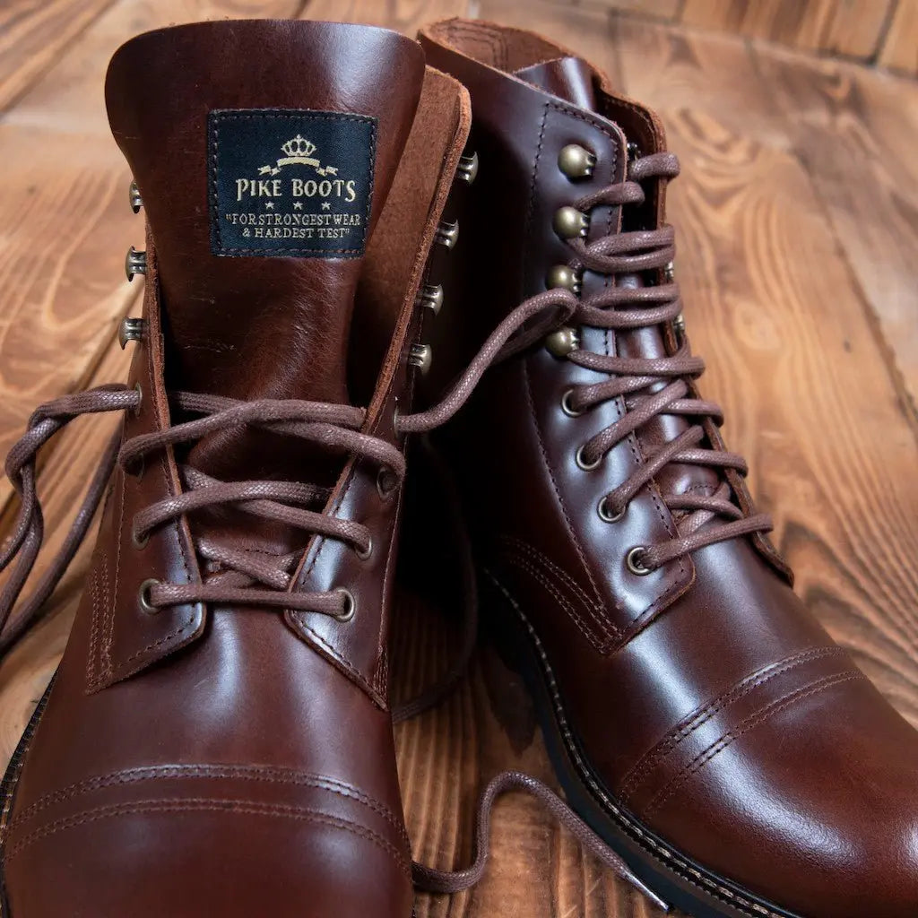 1966 Low Quarters - cognac oiled - Dotty&Dan