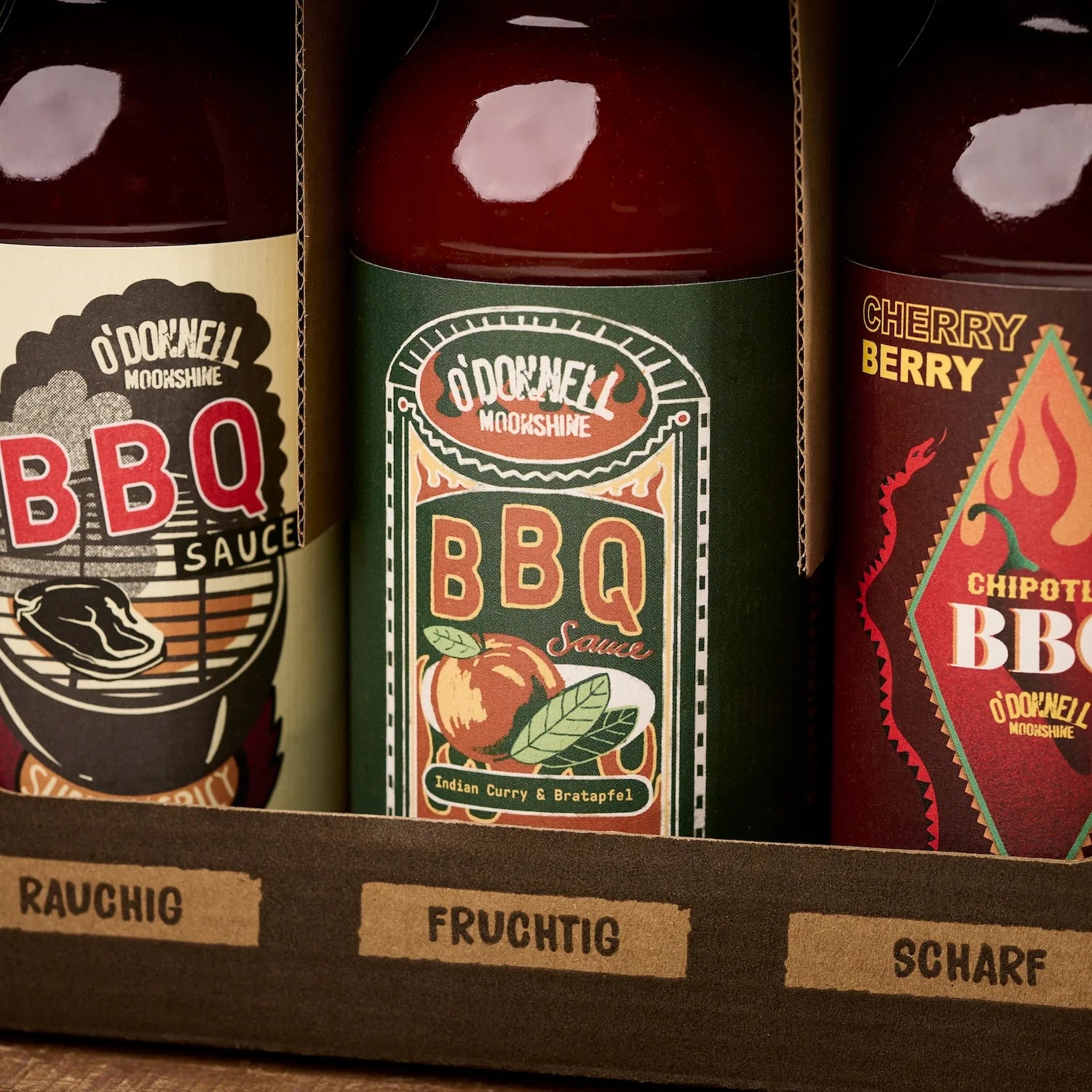 BBQ Grill Sauce Curry Baked Apple - fruity/spicy