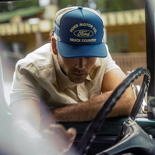 Brixton x Ford Cap - blue - Dotty&Dan
