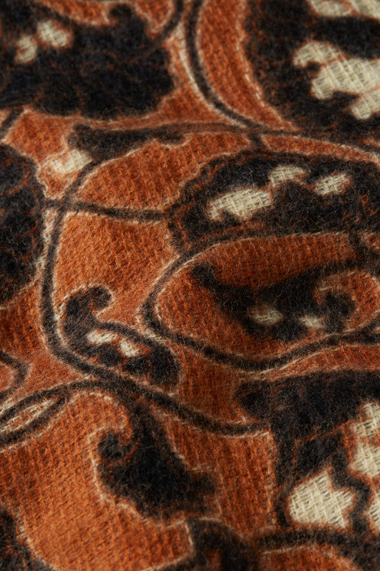 Schal Cecilia - cognac orange