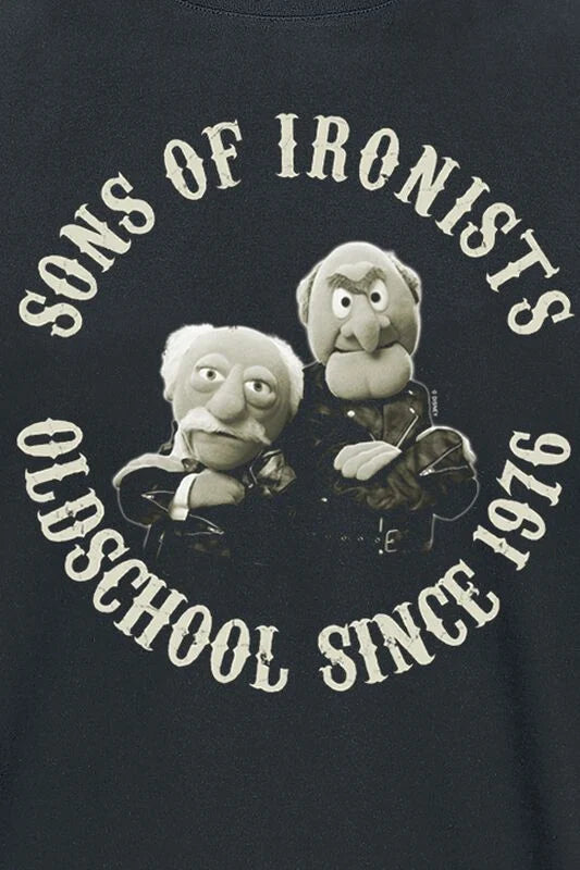 Shirt Muppets - Sons Of Ironists -  black