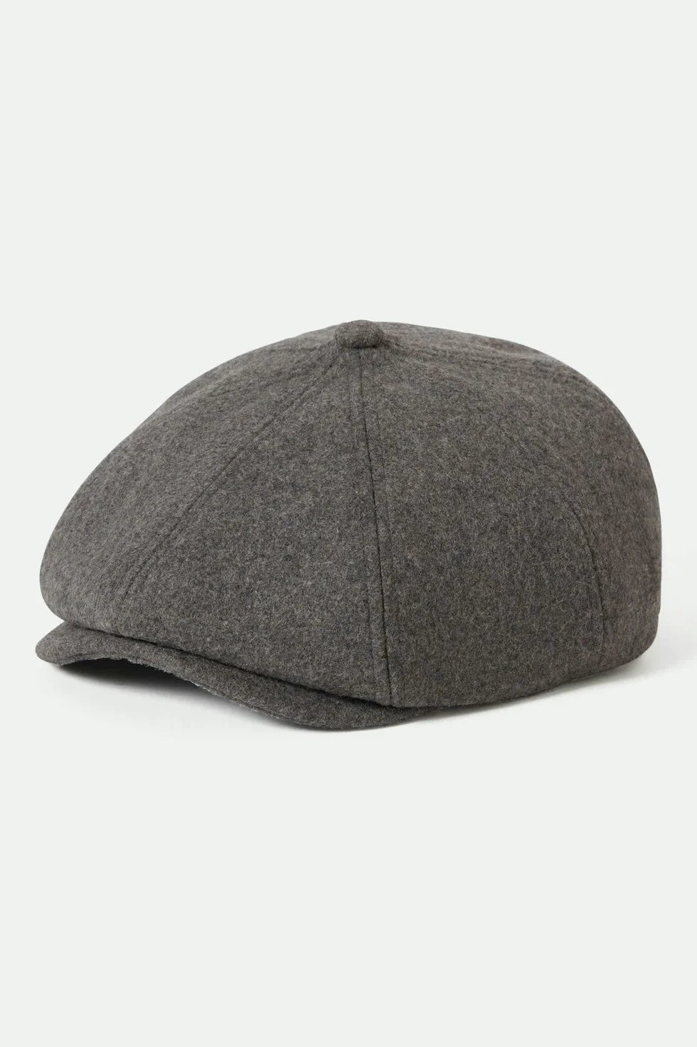 Unisex Newsboy Cap von Brixton in Schwarz und Grau