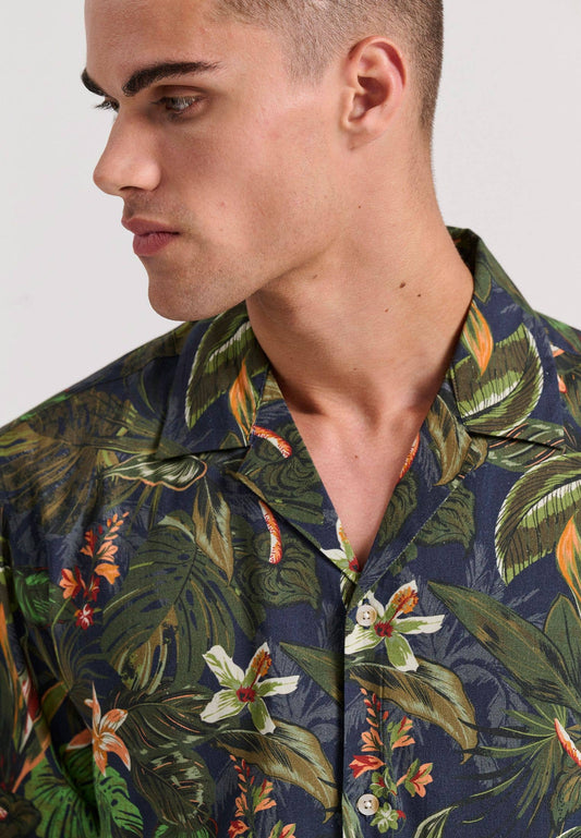 Resorthemd in anthrazit - Dotty&Dan