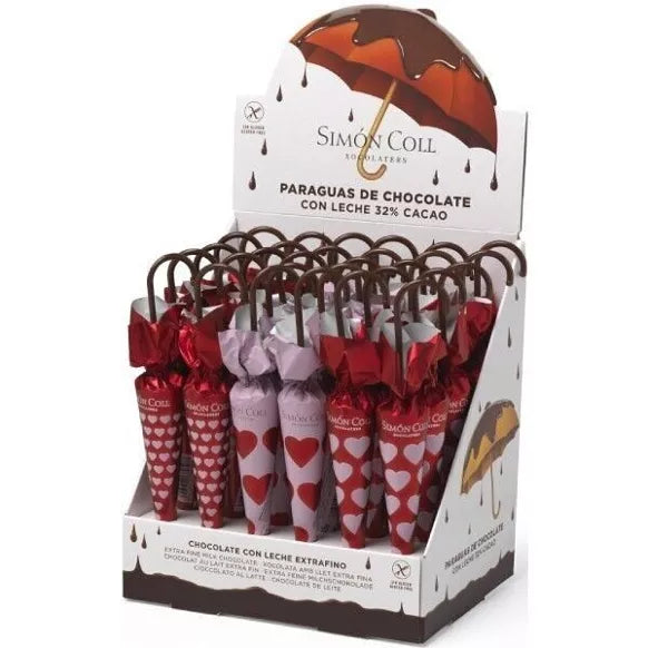 Schokoladen Regenschirm "Love" - Dotty&Dan