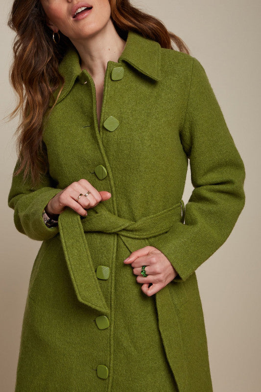 Arabella Coat Kennedy - posey green