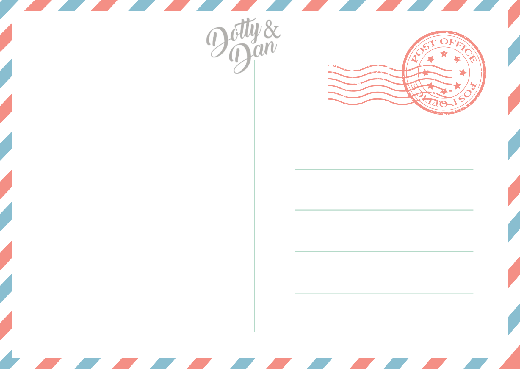 Vintage Weihnachts Postkarte - Einkaufsbummel - Dotty&Dan