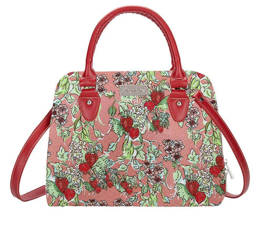 Wild Strawberry von Claire Louise Designs - Wandelbare Tasche - Dotty&Dan