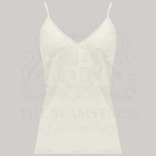 40s Poppy Bluse aus Georgette - Dotty&Dan