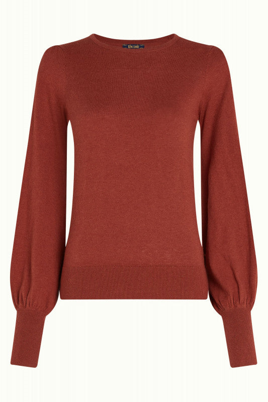 Maya Top Cocoon - patina brown