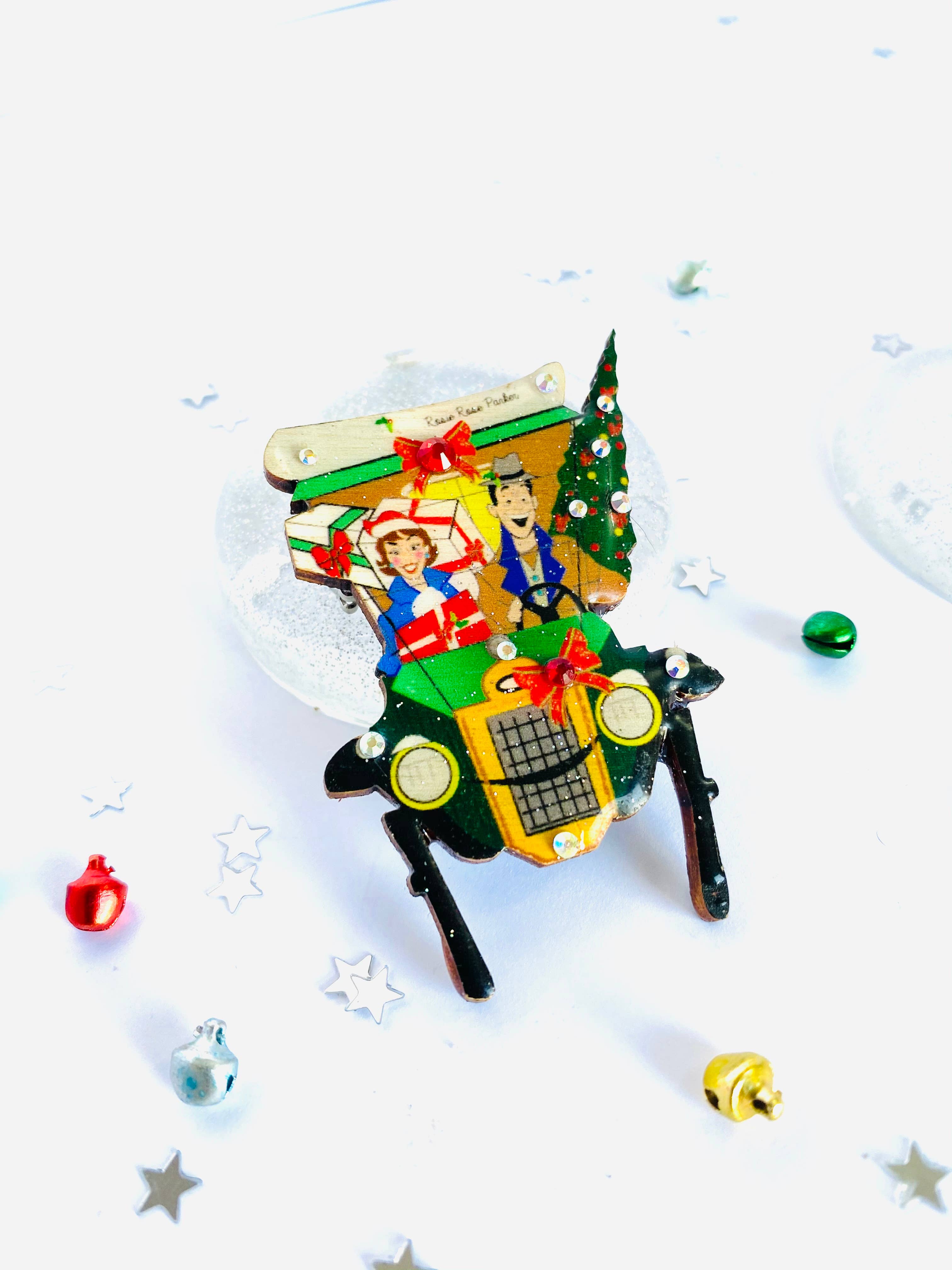 Retro-Autobrosche - Dotty&Dan