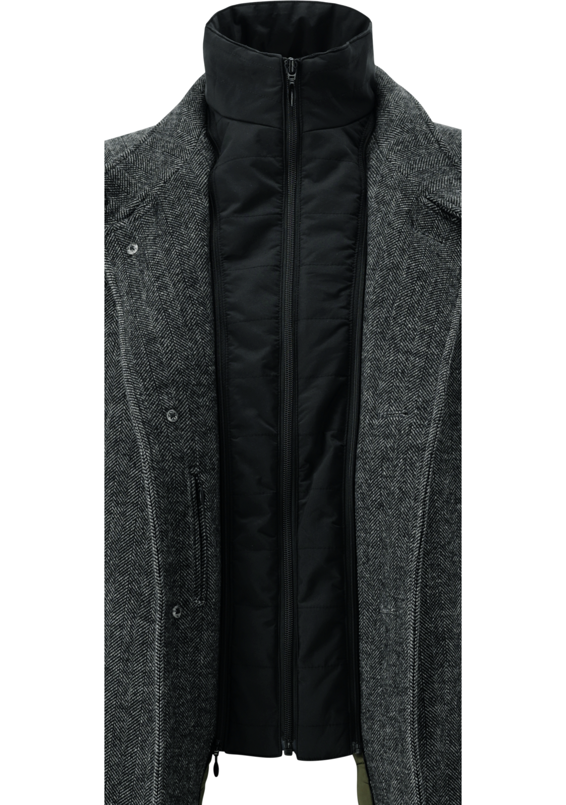 Mantel CG Mats - herringbone grey - Dotty&Dan