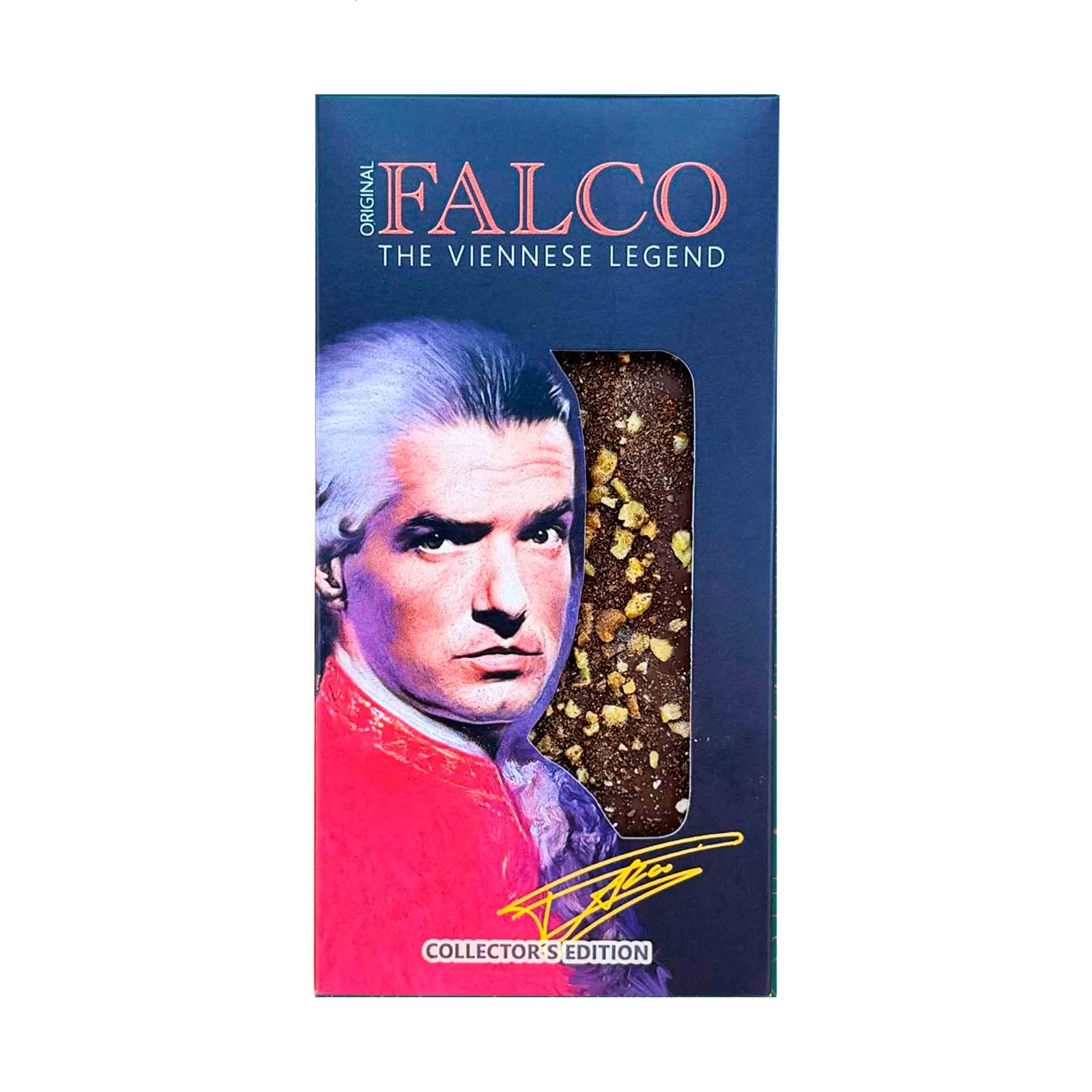 Original Falco Milchschokolade – Pistazie, Kaffee & Kardamom von Ritonka – Produktfoto