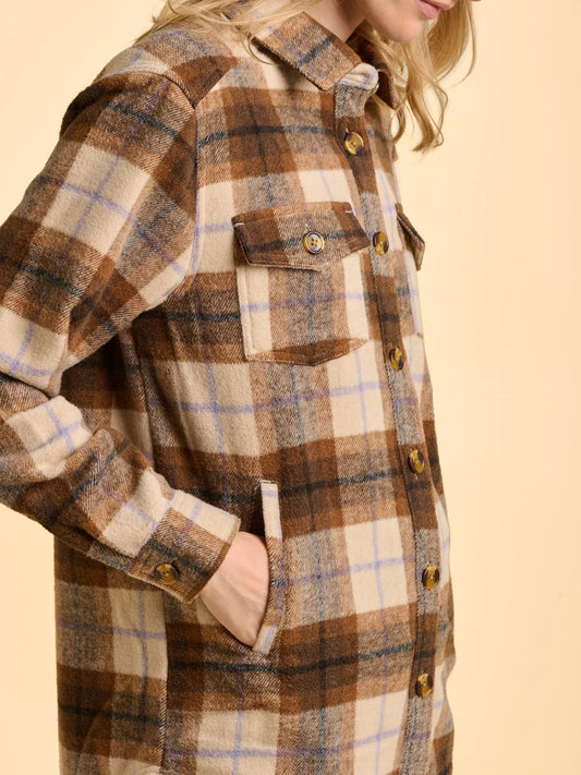 leichte shacket frauen herbst winter dotty and dan