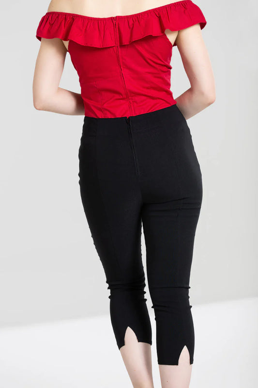 50s Tina High waist Capri Pant - Dotty&Dan