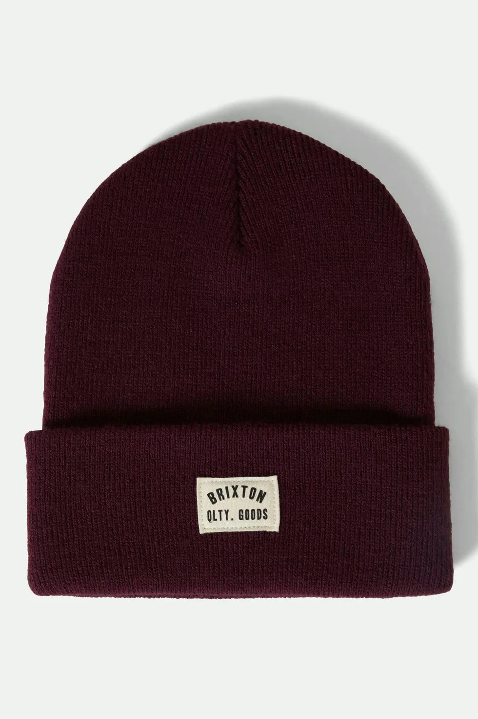 Brixton Beanie unisex mit Umschlag und gewebtem Logo