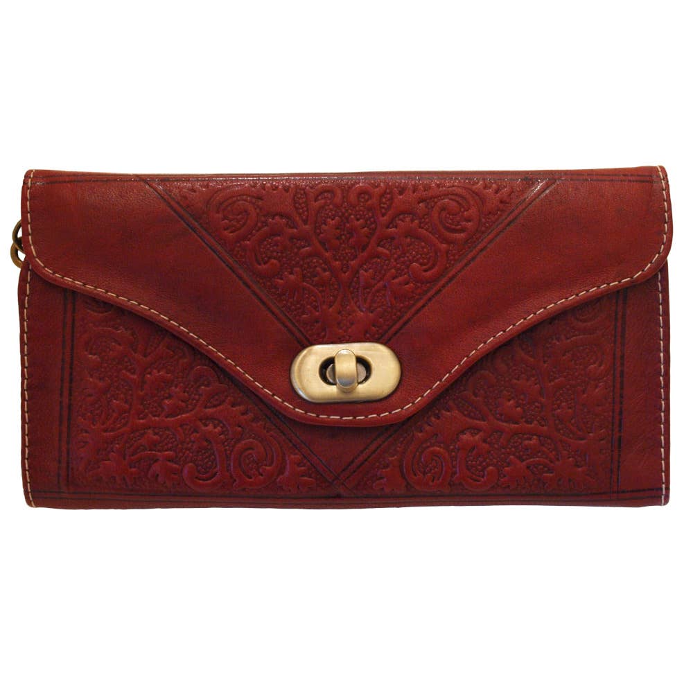 Berber Leather großes Damen Portemonnaie aus Echtleder Ansicht 4