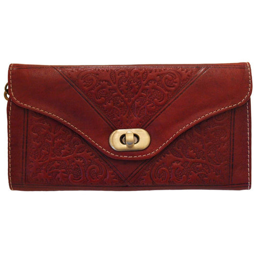 Berber Leather großes Damen Portemonnaie aus Echtleder Ansicht 4