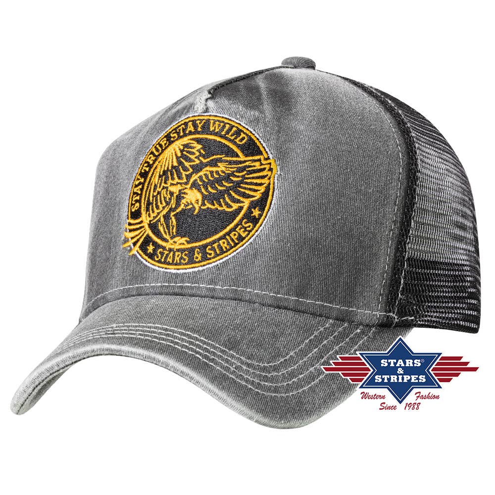 Trucker Cap - Stay Wild Grey - Dotty&Dan