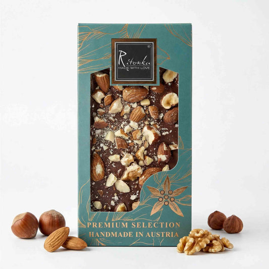 Premium-Milchschokolade – Nussmix von Ritonka – Produktfoto