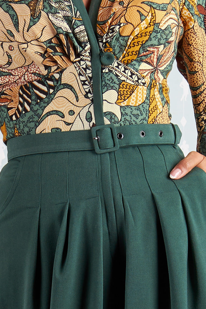 Gali-Gia Jumpsuit - emerald leaf - Dotty&Dan