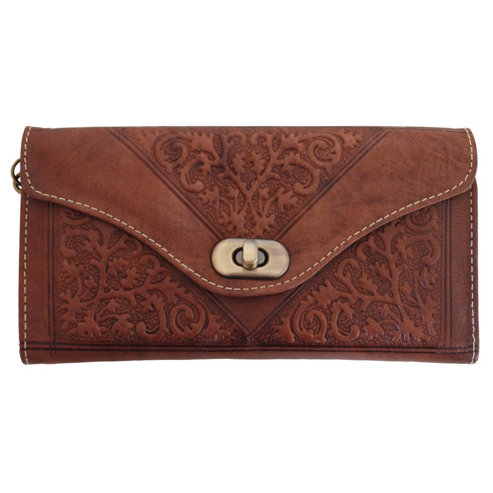 Berber Leather großes Damen Portemonnaie aus Echtleder Ansicht 7