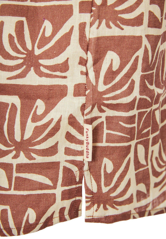 Resort-Hemd aus Leinenmischung - Dotty&Dan