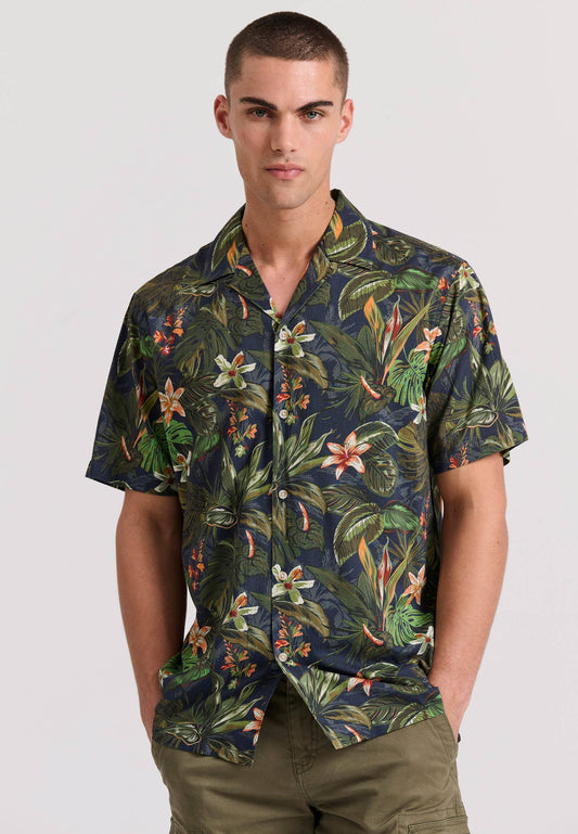 Resorthemd in anthrazit - Dotty&Dan