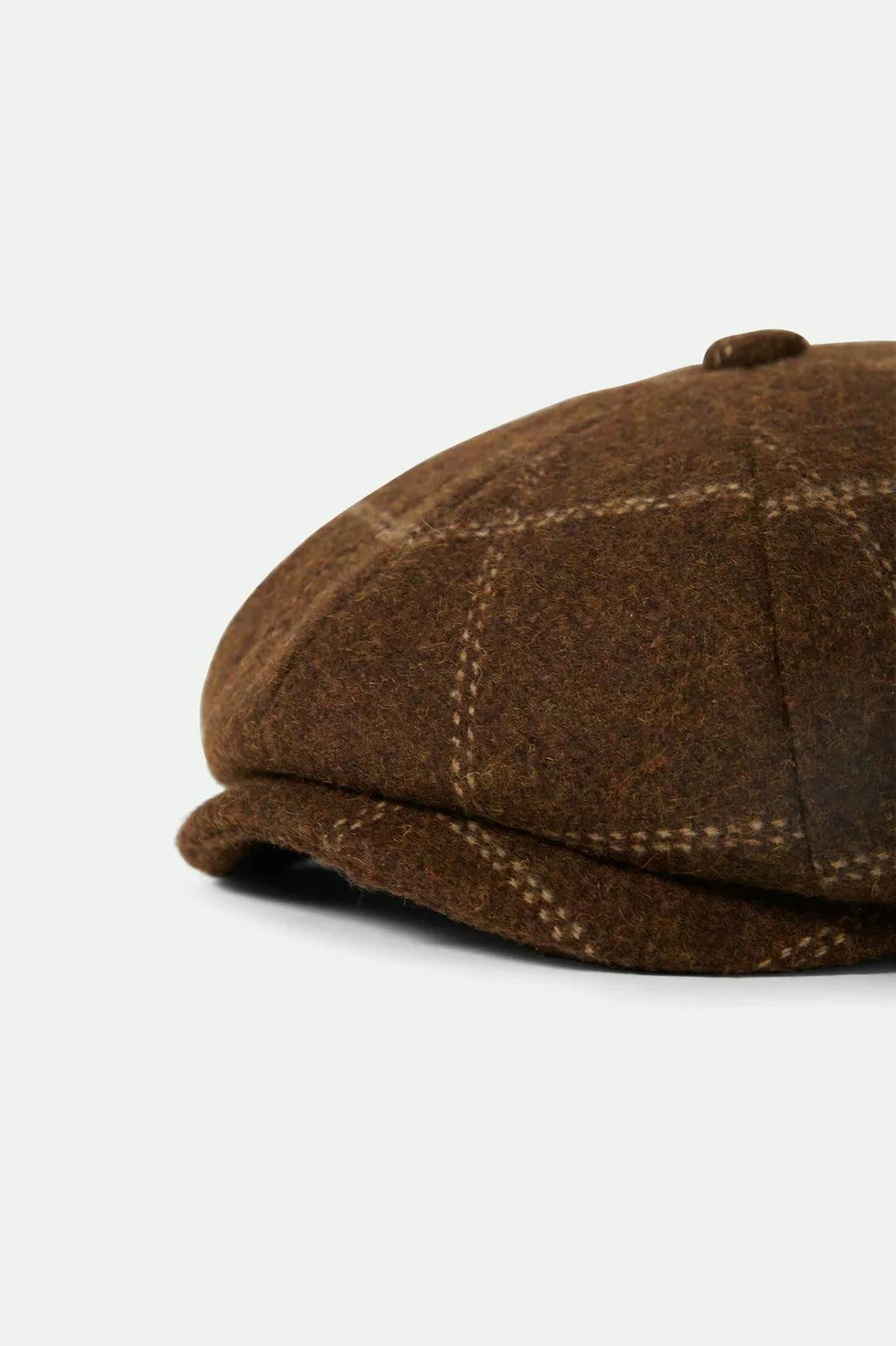 Brixton Brood Cap mit Metallpin und großem Karomuster