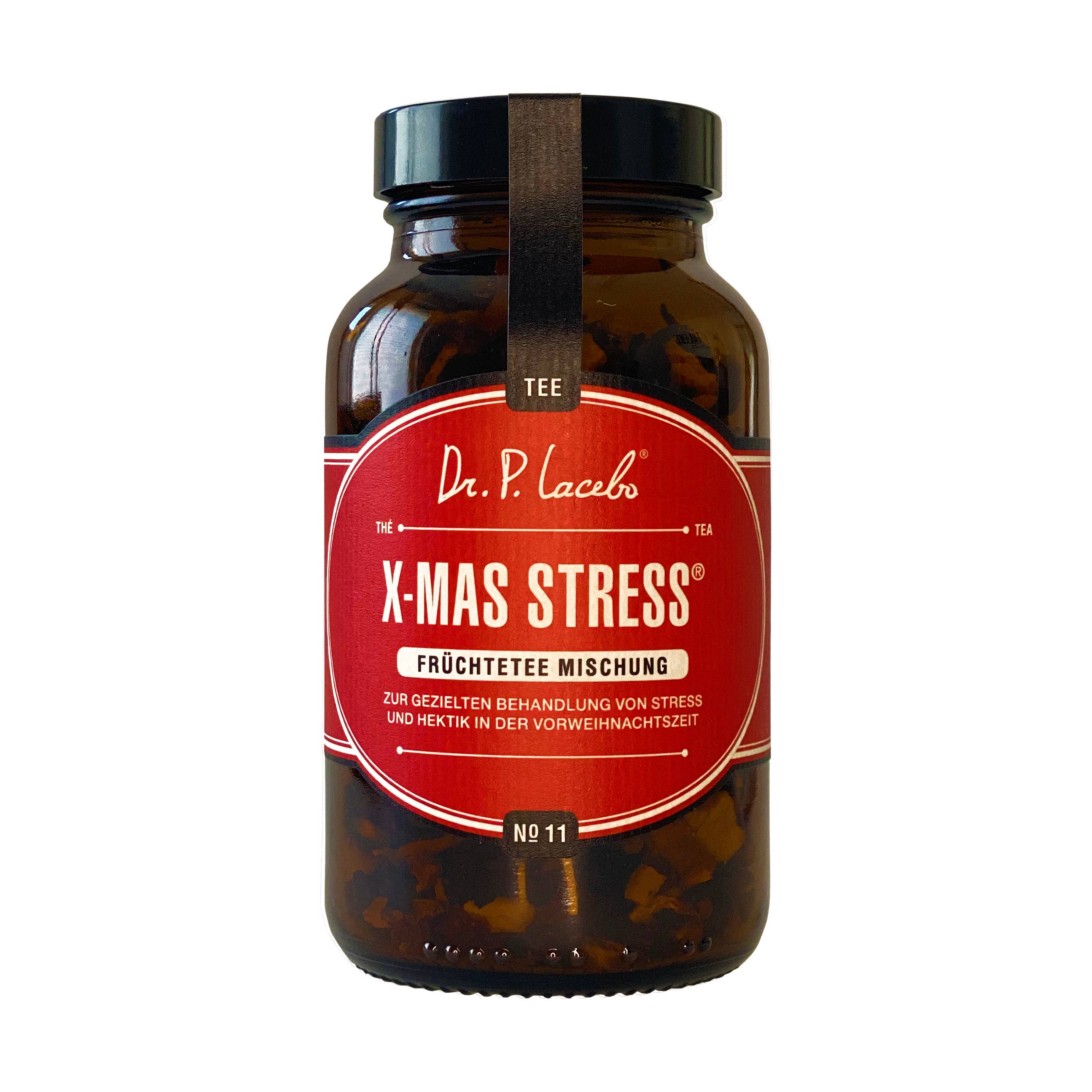 X-MAS STRESS Tee im Apothekerglas – fruchtige Weihnachtsmischung
