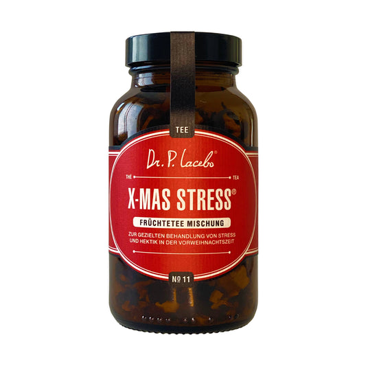 X-MAS STRESS Tee im Apothekerglas – fruchtige Weihnachtsmischung