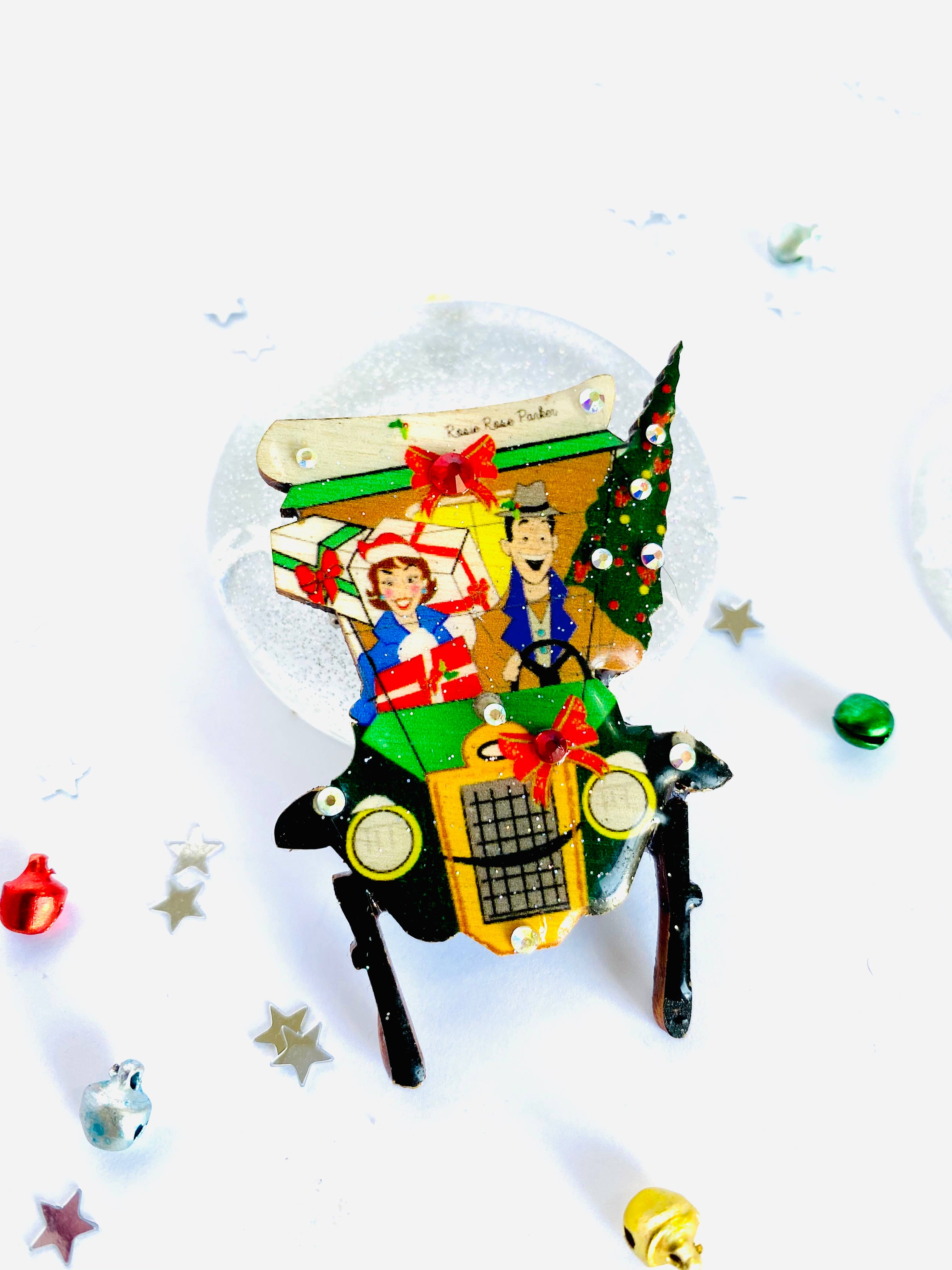 Retro-Autobrosche - Dotty&Dan