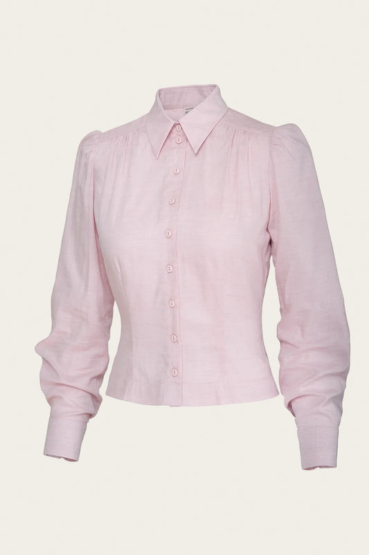 The Spectacular Spearpoint Shirt Rosy Chambray – Ansicht 1 – emmy design