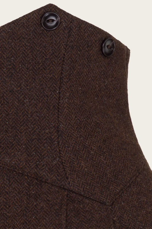 The Miss Fancy Pants Slacks Brown/Black Wool Tweed – Ansicht 2 – emmy design