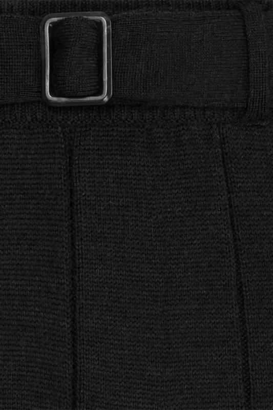 The Darling Swirling Skirt Black Wool – Ansicht 2 – emmy design