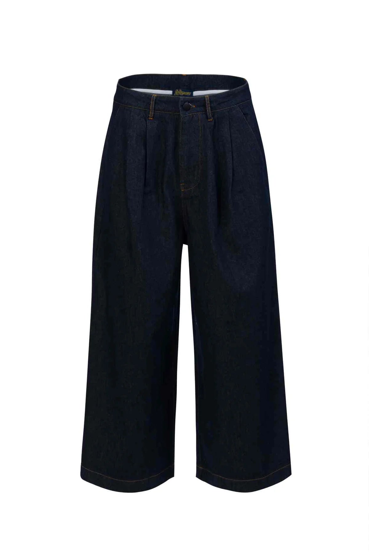 LaLamour Lotus Trousers Denim Dark Blue – Damen Marlenehose, Freisteller
