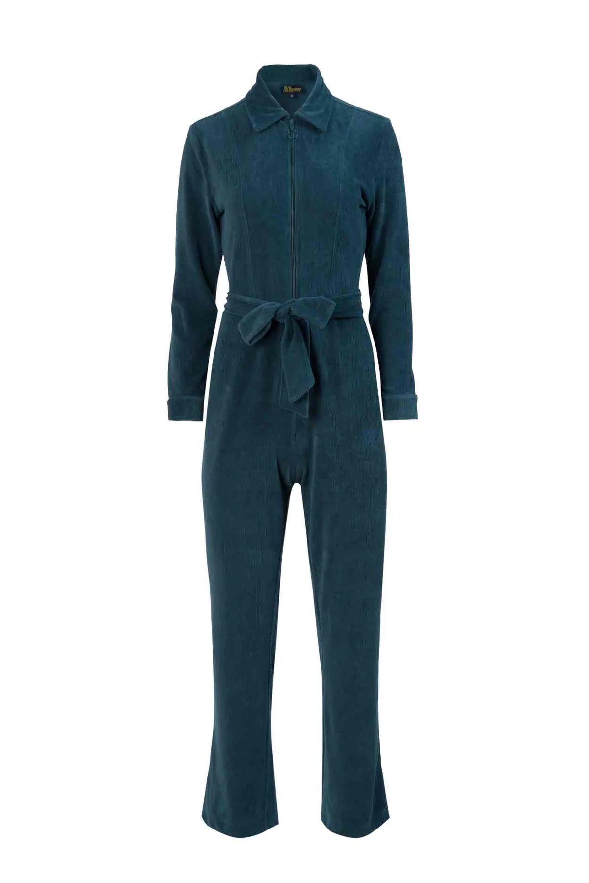 LaLamour Ginger Jumpsuit Rib Velour Mediterranea – Damen Jumpsuit, Freisteller