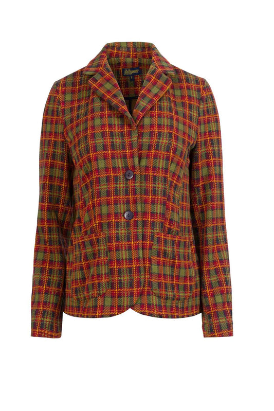 LaLamour Nelly Blazer Surplus Square Sphagnum – Damen Blazer, Freisteller