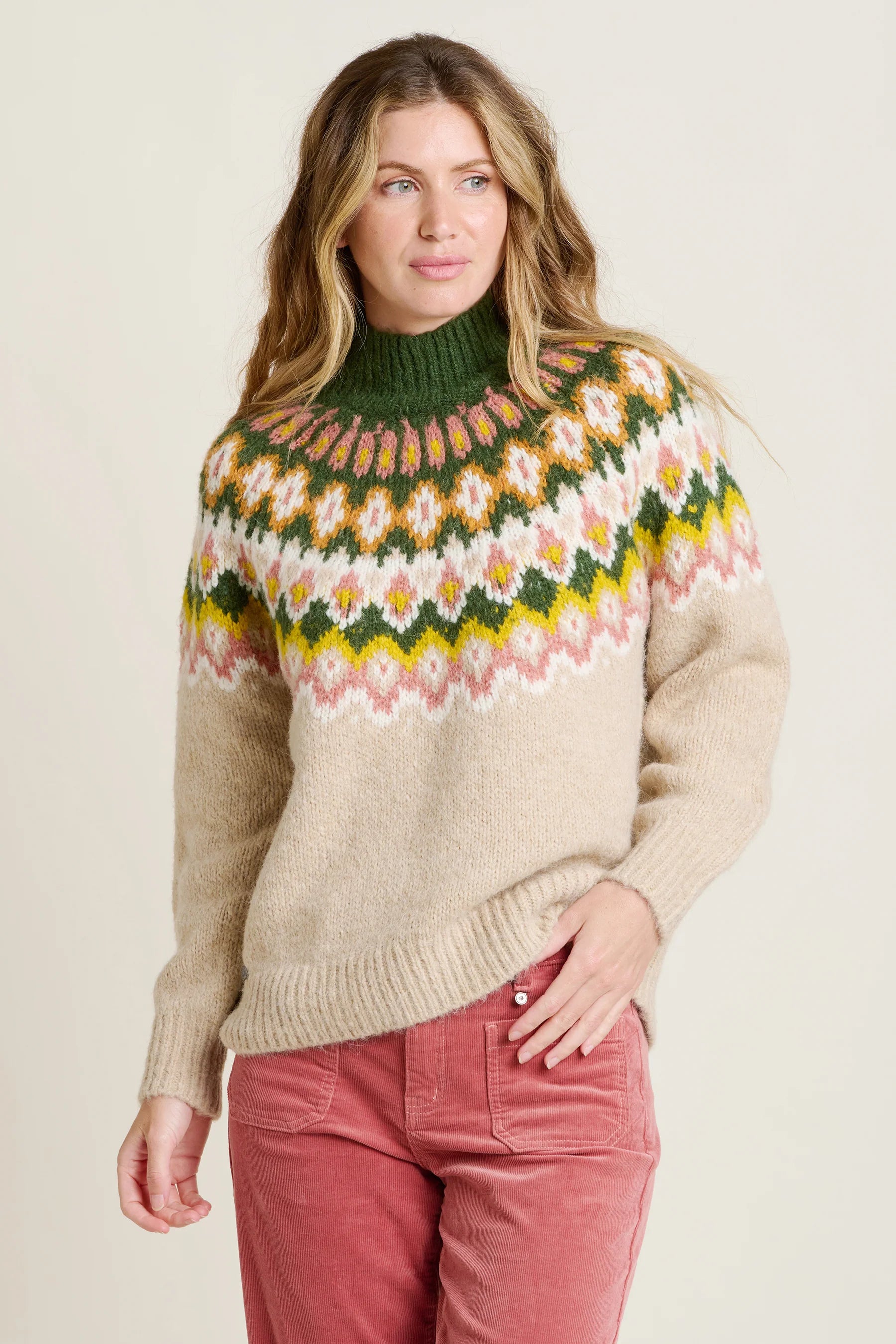 Fairisle Strick Pullover